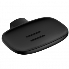 Мыльница COLOMBO DESIGN TRENTA B3001.NM настенная цвет черный матовый